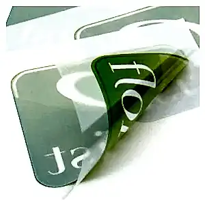 Şeffaf Sticker Baskı