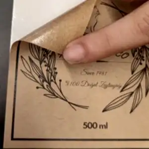 Kraft Sticker